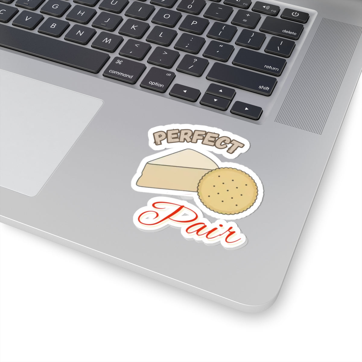 Perfect Pair phrase on a Kiss-Cut Sticker