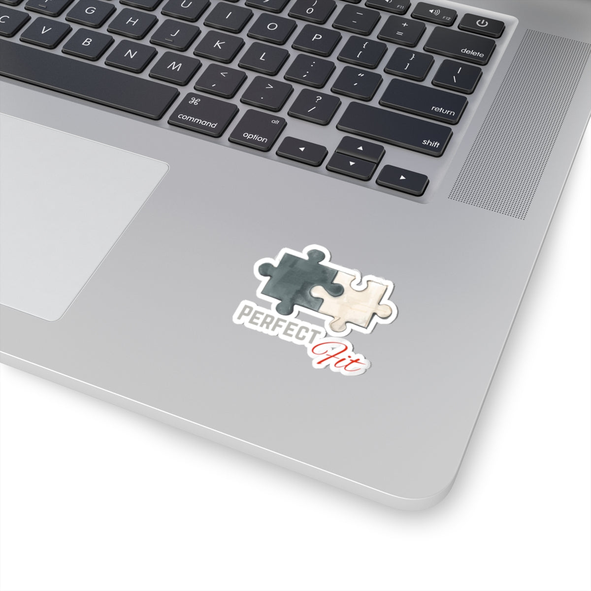 Perfect Fit Puzzle Piece Sticker for Laptop or Notebook