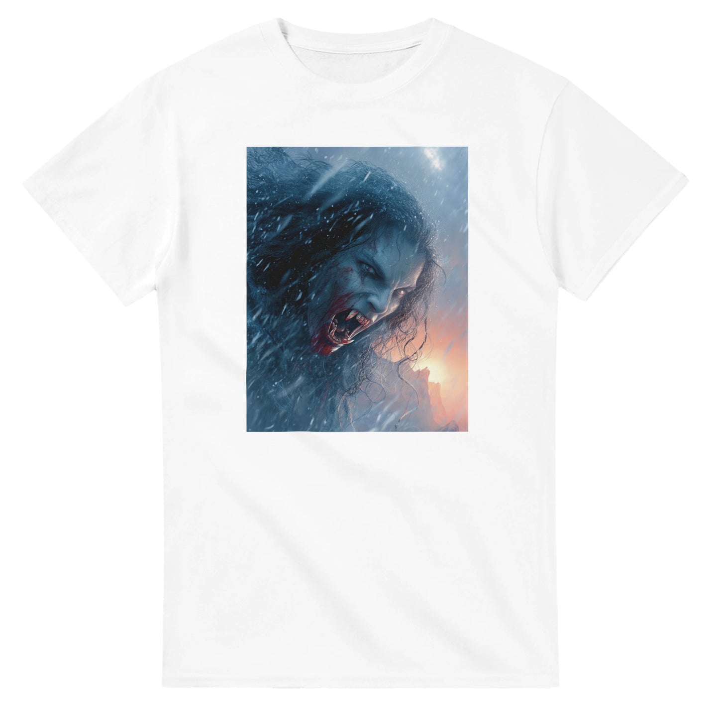 Cute Lil' Vampire on a Heavyweight T-shirt