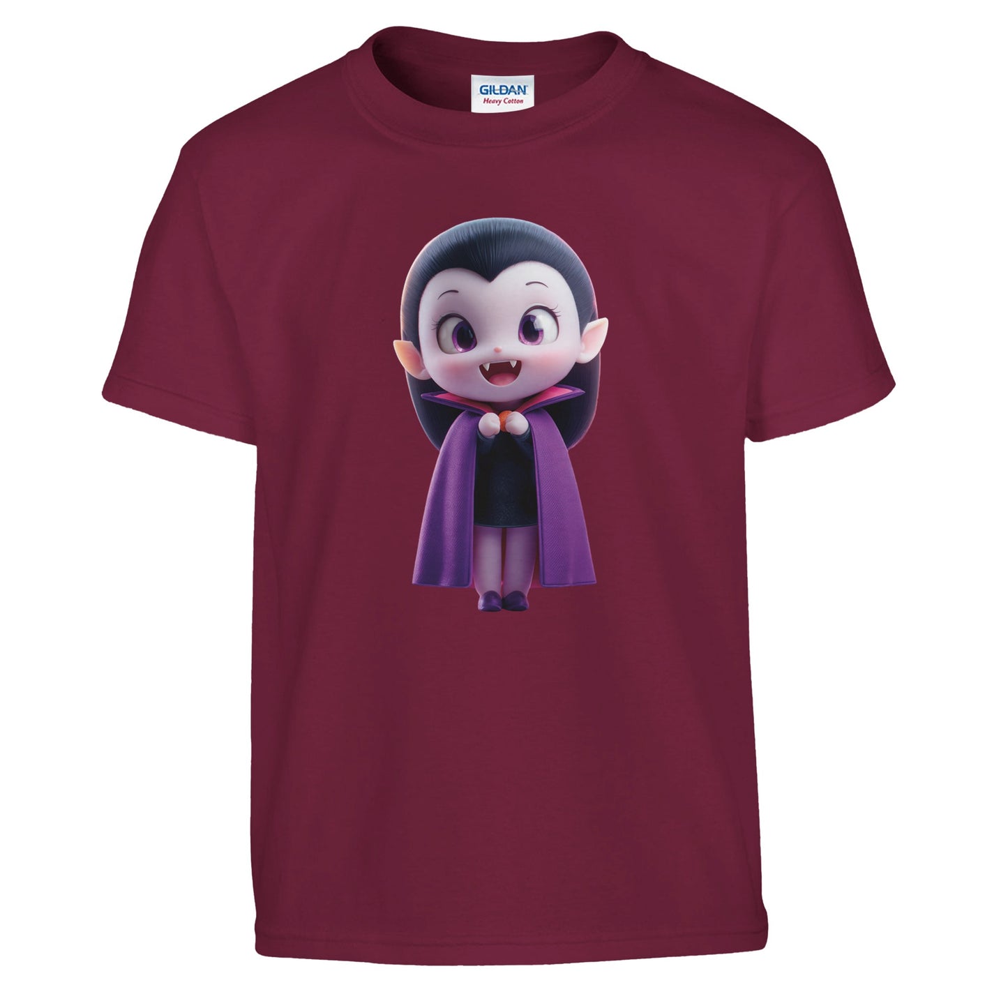 Cute Lil' Vampire on a Heavyweight T-shirt
