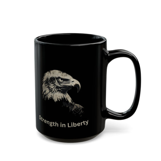 Strength in Liberty Eagle Artwork Mug