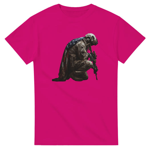 Patriotic Tribute on a heavyweight t-shirt