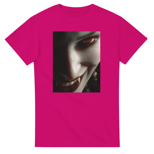Vampire's Gaze on a Heavyweight T-shirt