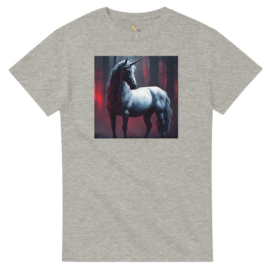 Majestic Unicorn on a Heavyweight crewneck T-Shirt