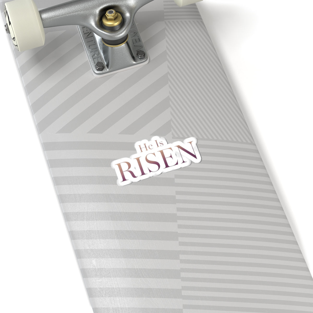 He Is RISEN Christian Easter Scripture Sticker product type