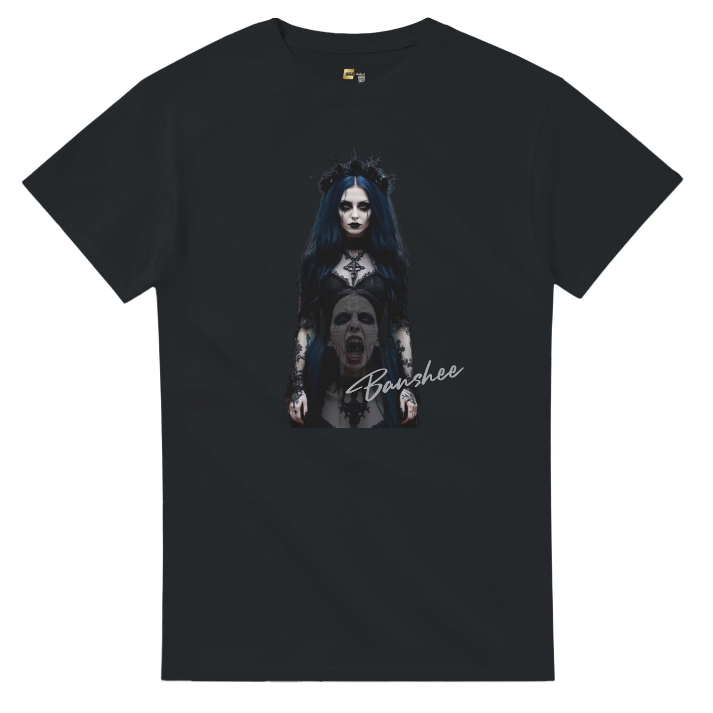 heavyweight crewneck t-shirt Fantasy Art banshee wail personalized