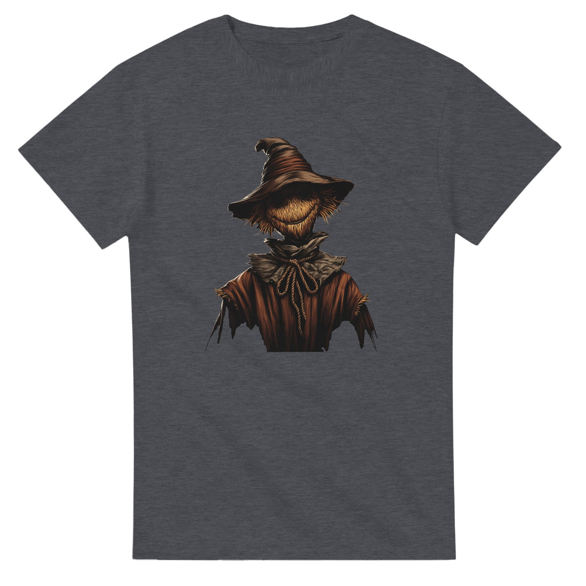 Playful Scarecrow on a Heavyweight T-shirt