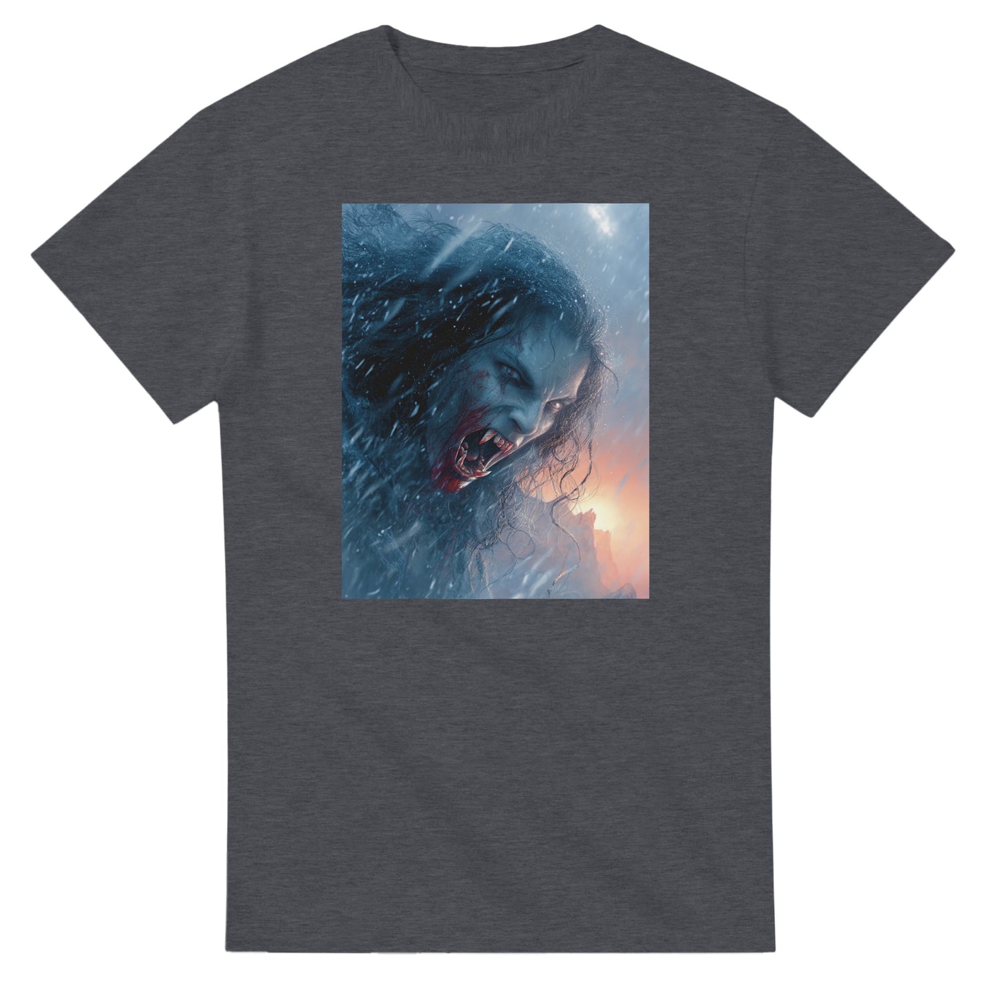 Cute Lil' Vampire on a Heavyweight T-shirt