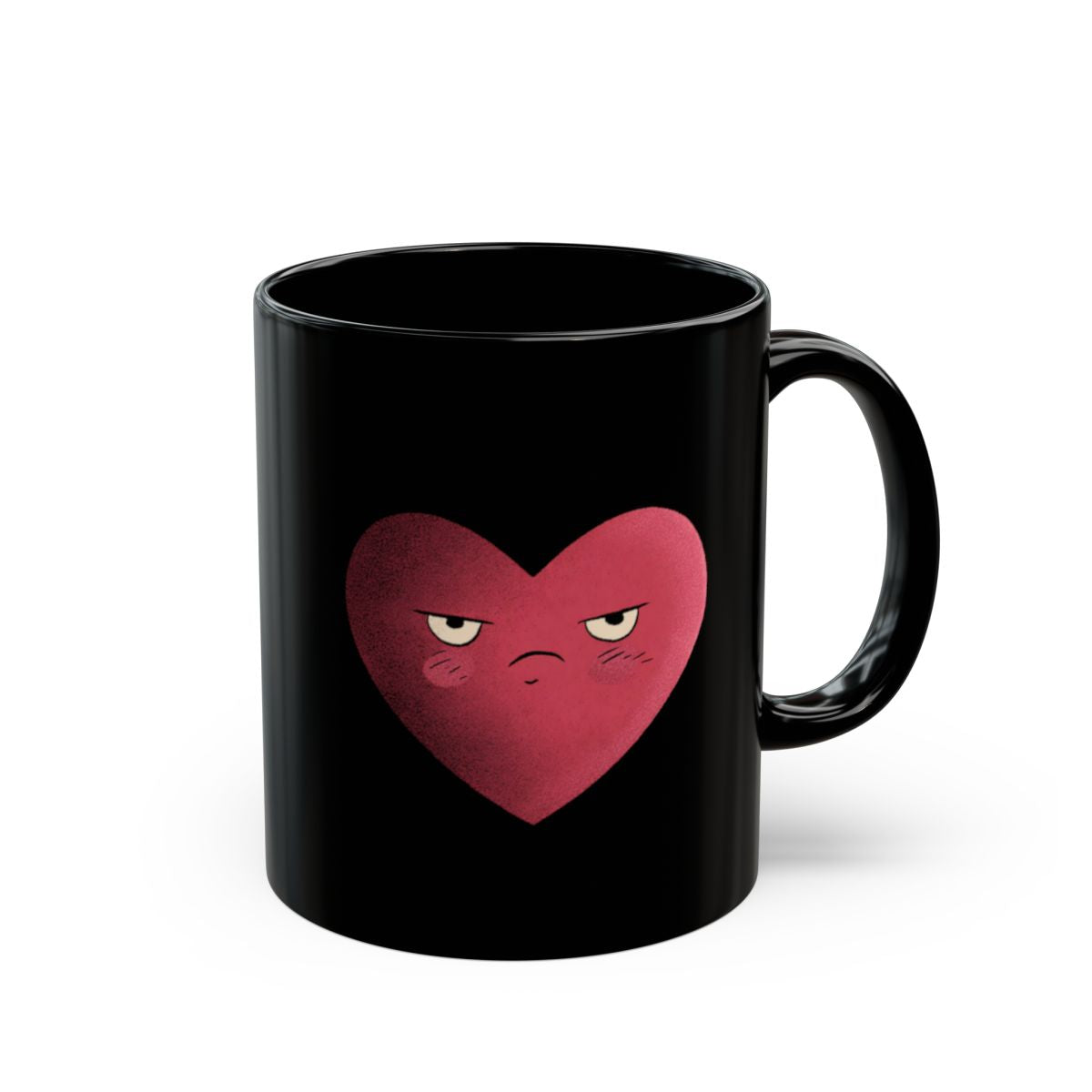 Angry Heart Adorable Emotional Mug Product