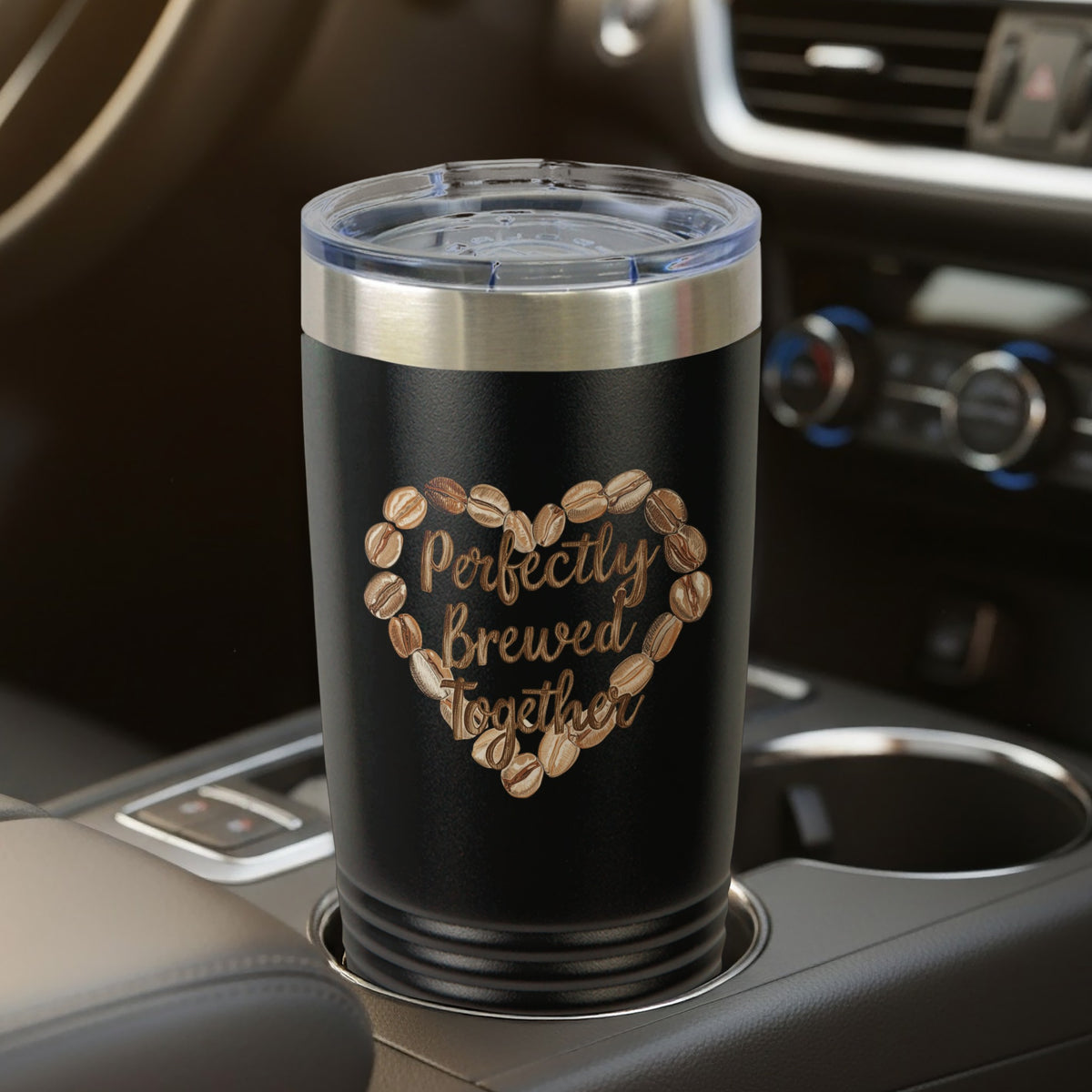 Perfectamente elaborados juntos – Vaso térmico de 20 oz