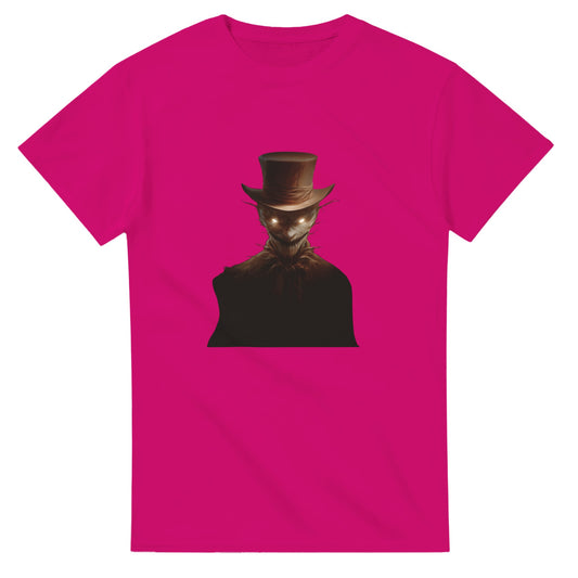 Mysterious Scarecrow Glowing Eyes on a Heavyweight T-shirt