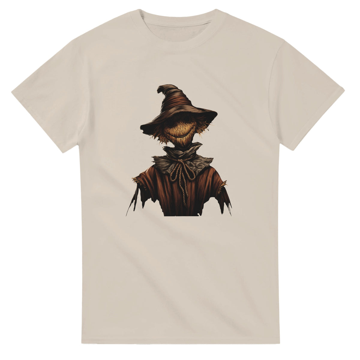 Playful Scarecrow on a Heavyweight T-shirt