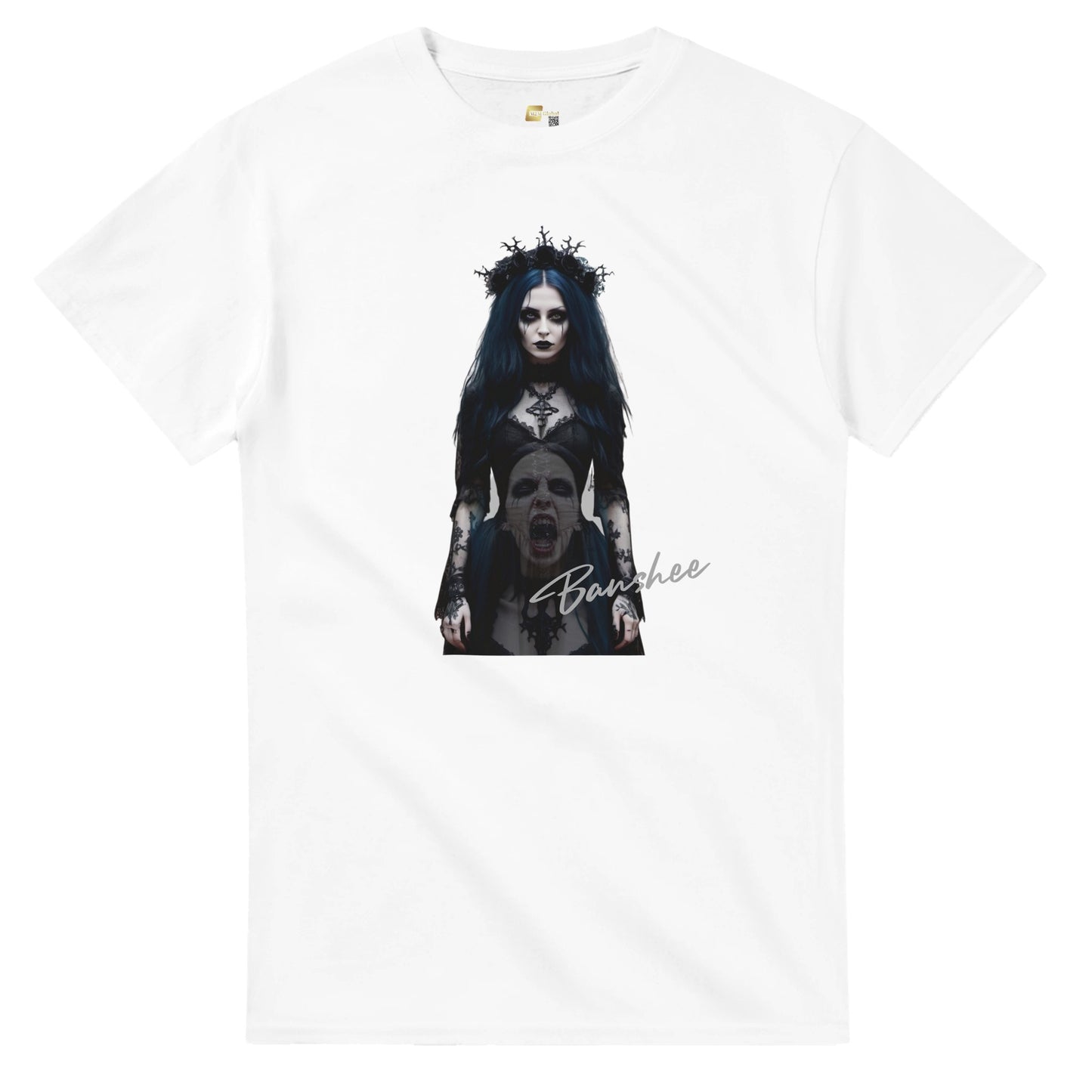 heavyweight crewneck t-shirt Fantasy Art banshee wail personalized