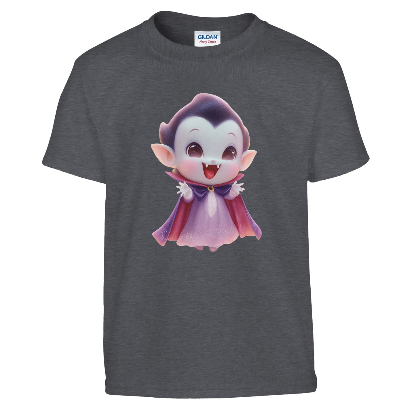 Cute Lil' Vampire on a Heavyweight T-shirt