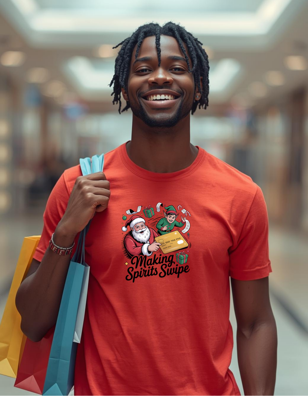 Making Spirits Swipe heavyweight t-shirt mockup