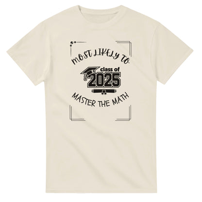 Most Likely To' high school design on a Heavyweight T-shirt 