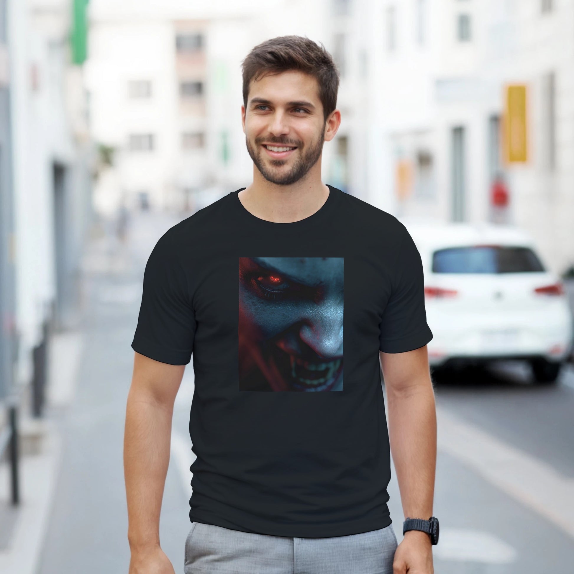 Cute Lil' Vampire on a Heavyweight T-shirt