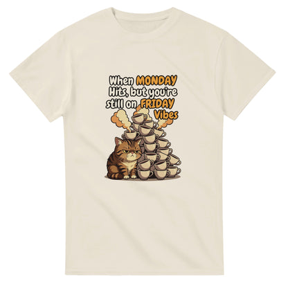 Charming Lil' Caped Vampire on a kids Heavyweight T-shirt
