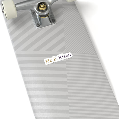 He Is Risen Religious Sticker product type