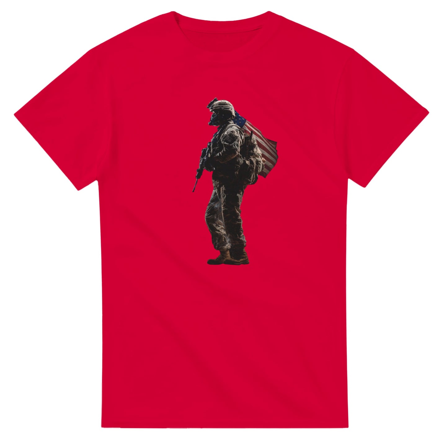 American Patriot on a heavyweight t-shirt