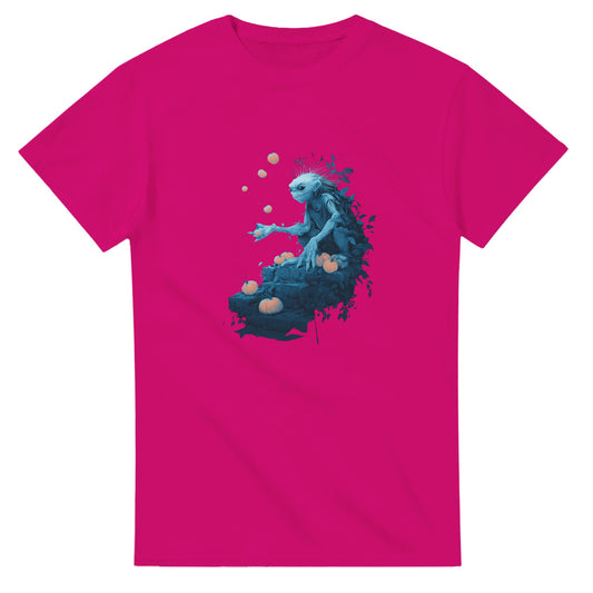 Mystical Pumpkin Harvester on a Heavyweight T-shirt