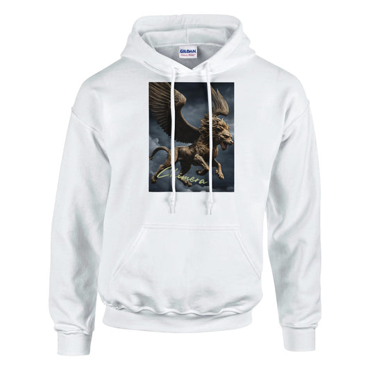 classic unisex pullover hoodie Fantasy Art chimera golden personalized