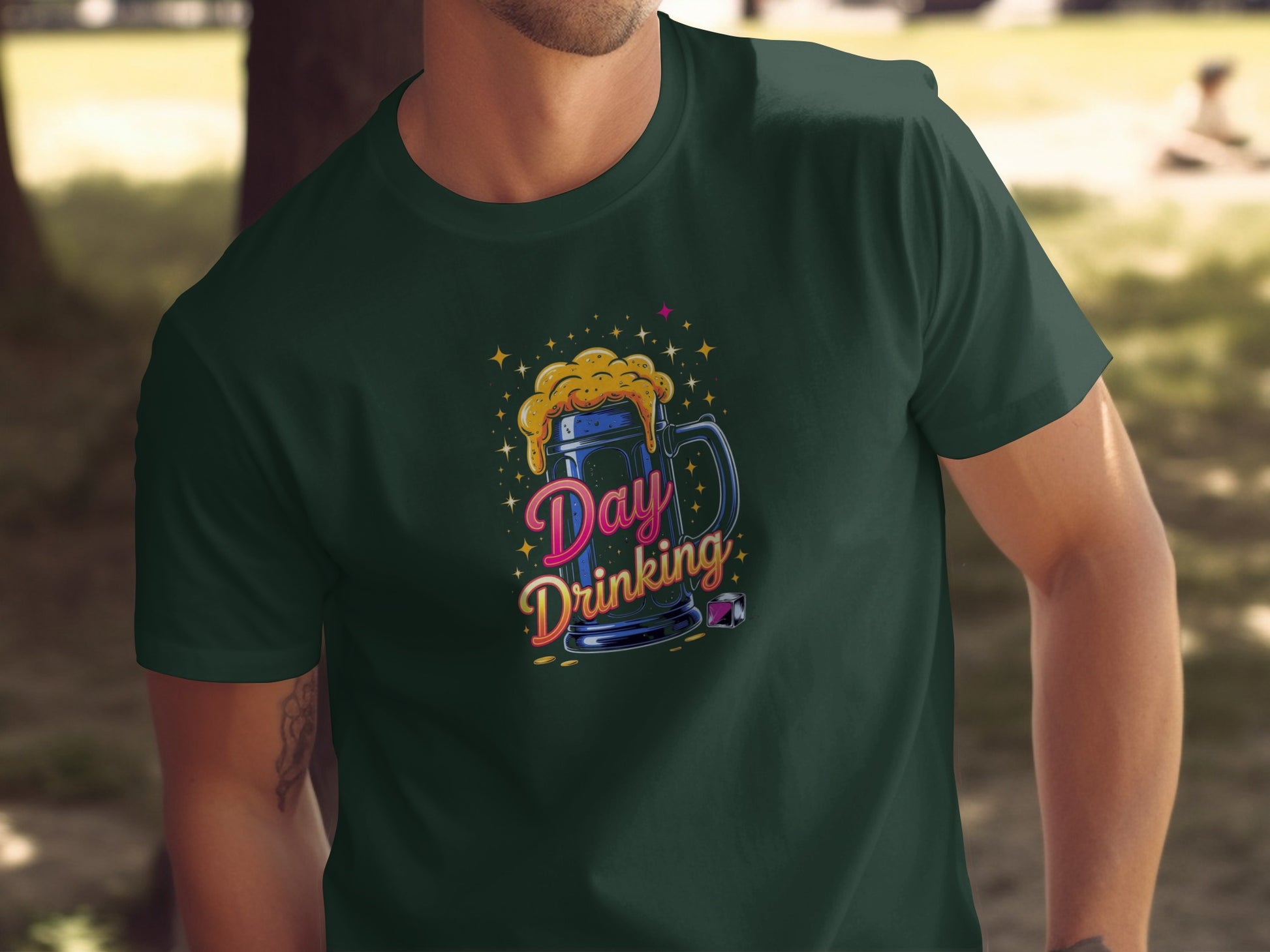 Day Drinking Graphic Tee Perfect for Casual Fun