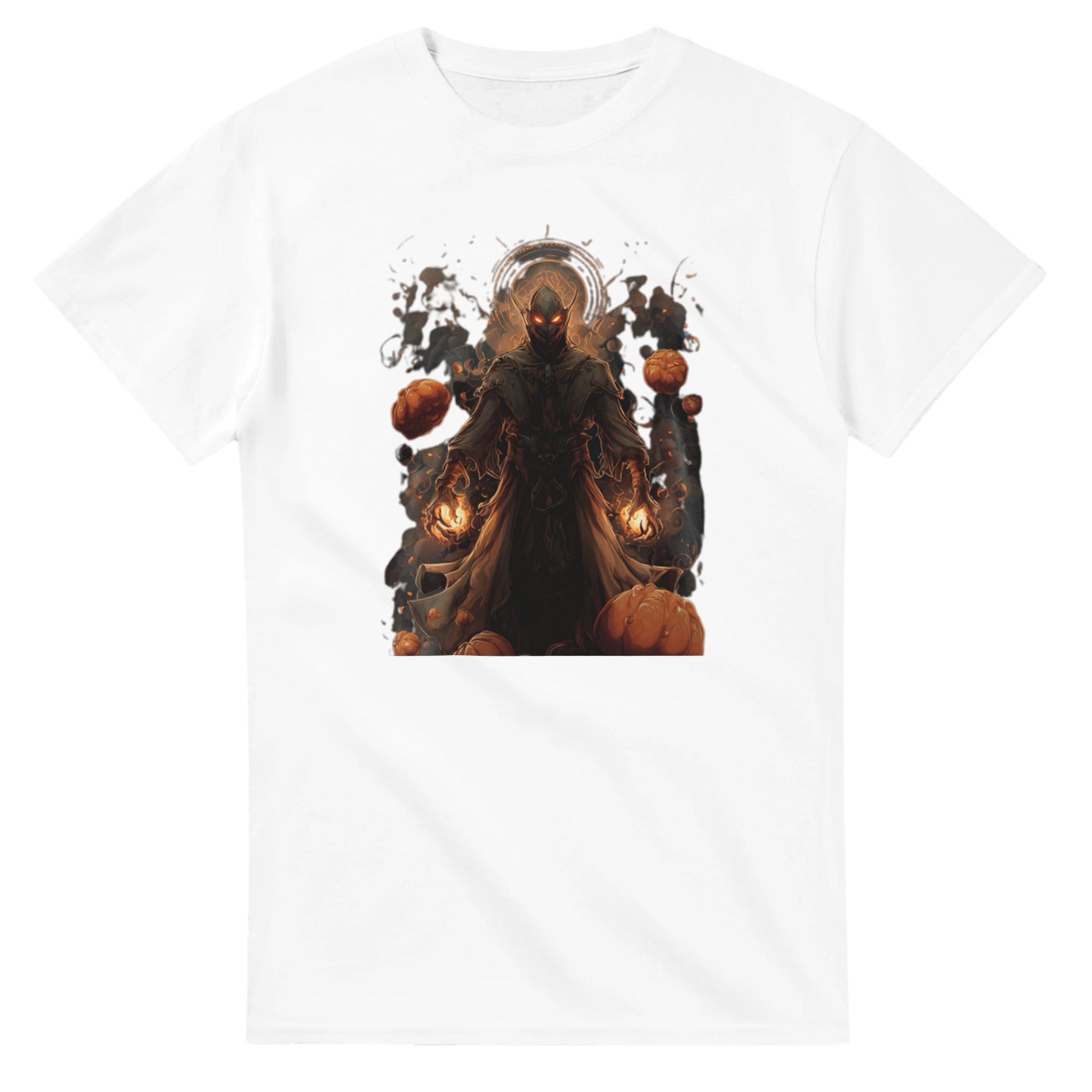 Mystical Halloween Spirit on a Heavyweight T-shirt