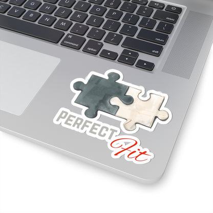 Perfect Fit Puzzle Piece Sticker for Your Laptop Decor