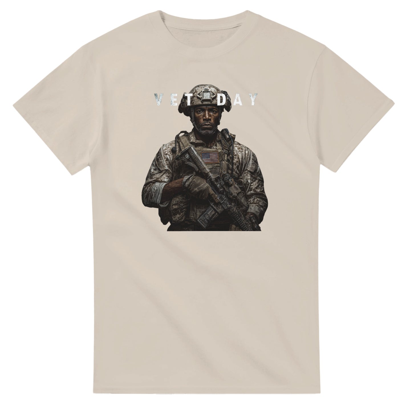 Vet Day Honor on a heavyweight t-shirt