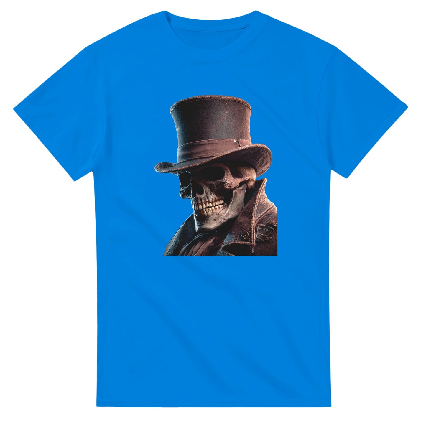 Steampunk Skeleton on a Heavyweight T-shirt