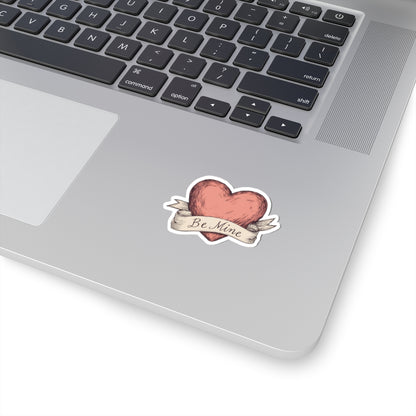 Be Mine Heart Sticker for Laptops and Notebooks