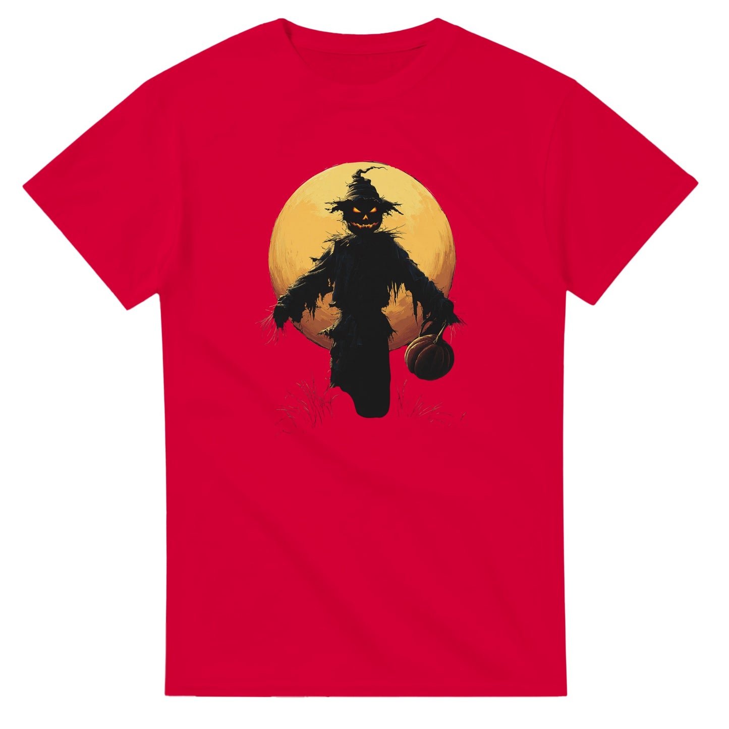 Haunted Scarecrow on a Heavyweight T-shirt