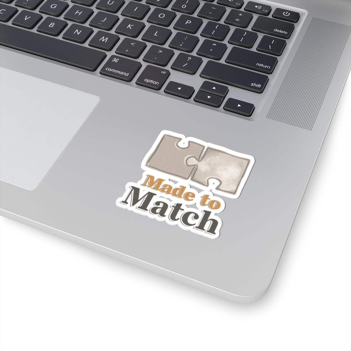 Made to Match Puzzle Piece Sticker for Laptops and More