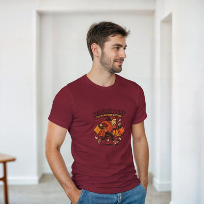 Retail Therapy Marathon Edition heavyweight t-shirt mockup