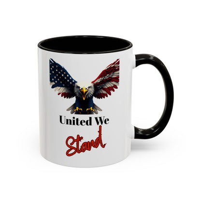 United We Stand Eagle Themed Coffee Mug
