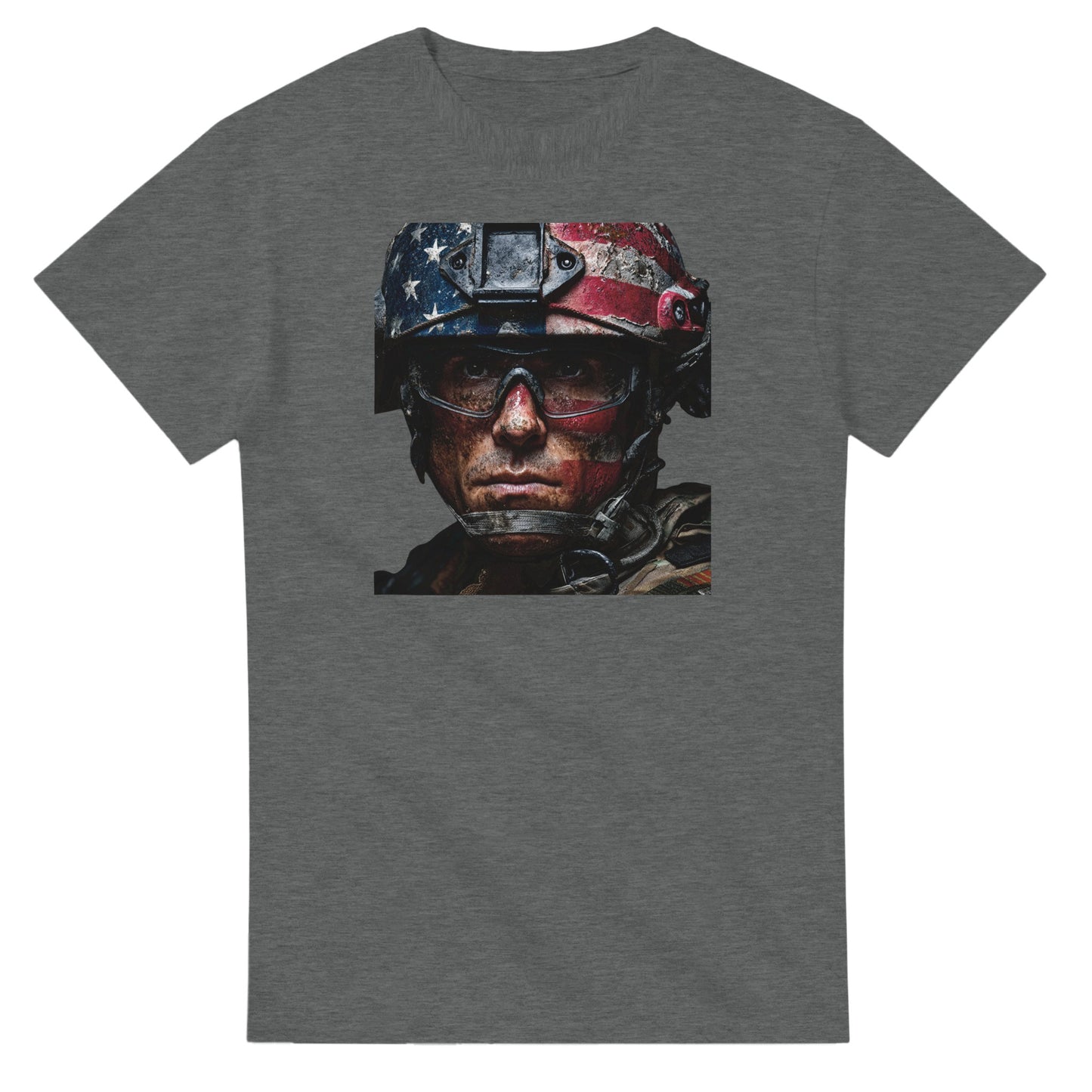 Patriotic Spirit Comfort on a heavyweight t-shirt