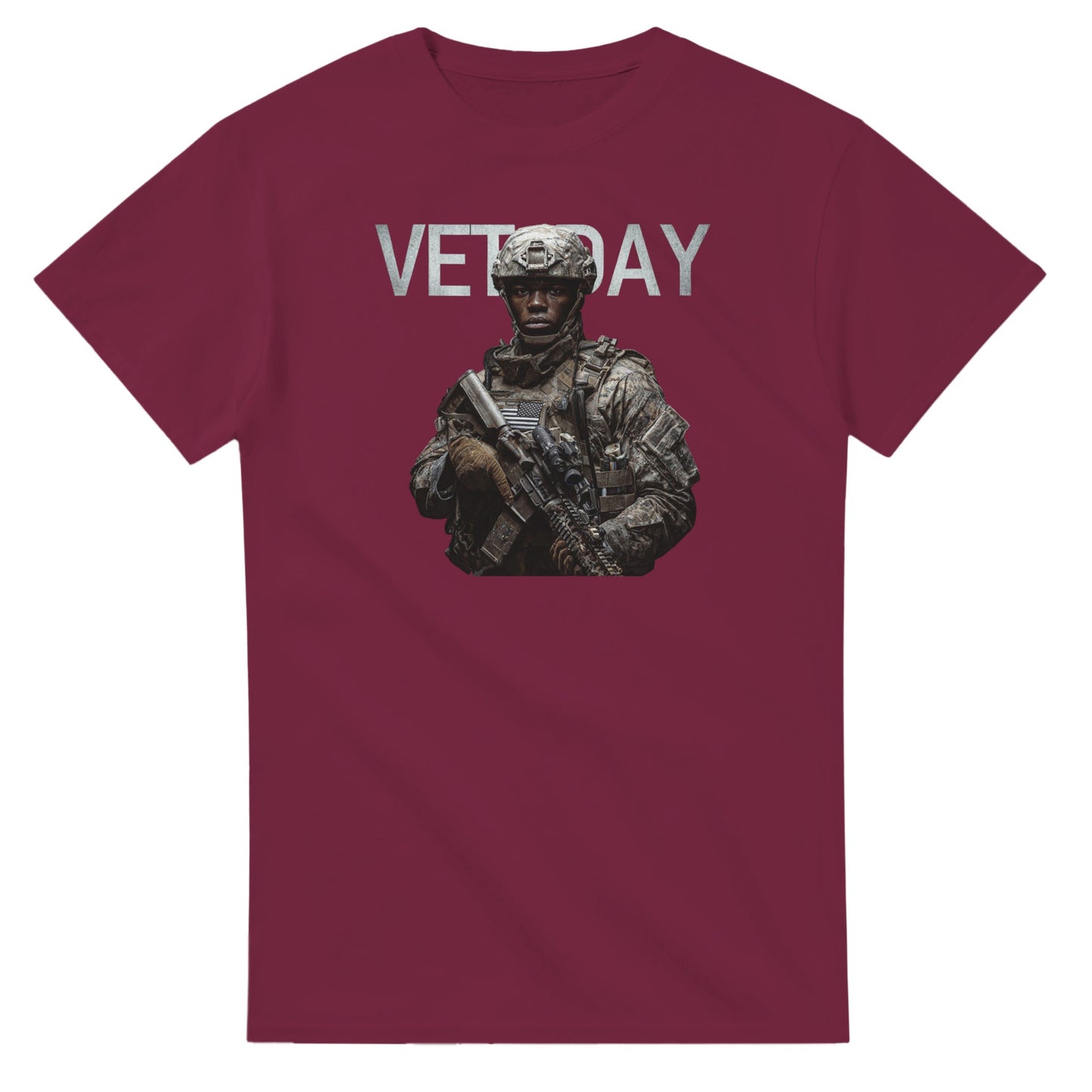 Veteran's Day on a heavyweight t-shirt