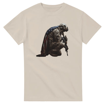 Patriotic Tribute on a heavyweight t-shirt