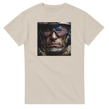 Strength & Freedom on a heavyweight t-shirt