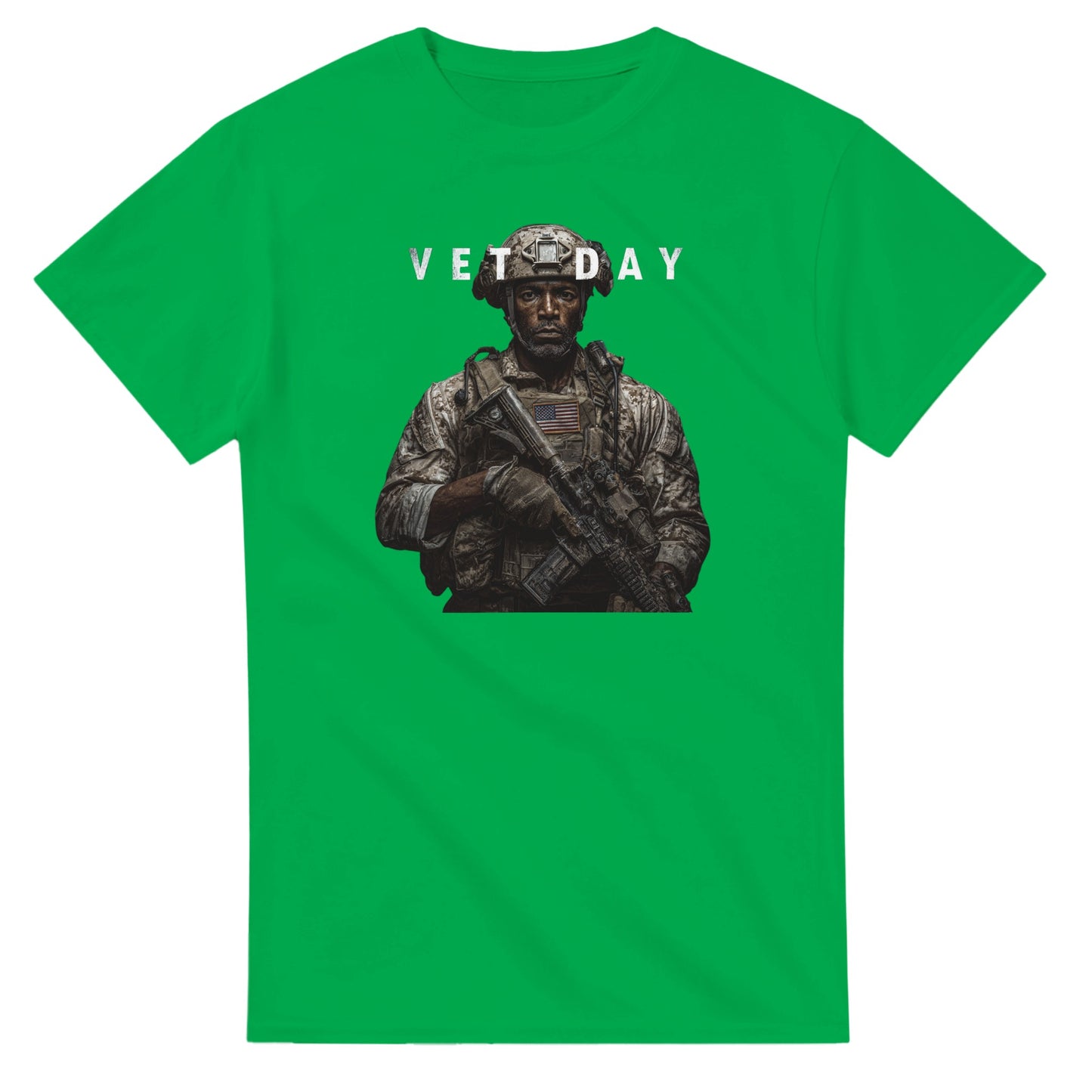 Vet Day Honor on a heavyweight t-shirt