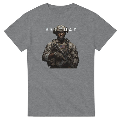 Vet Day Honor on a heavyweight t-shirt