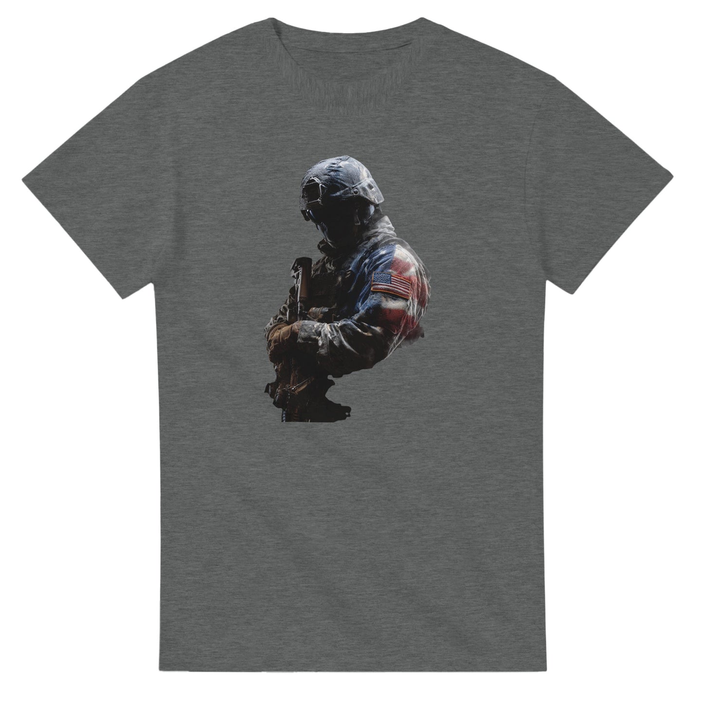 Patriot's Spirit Honor on a heavyweight t-shirt