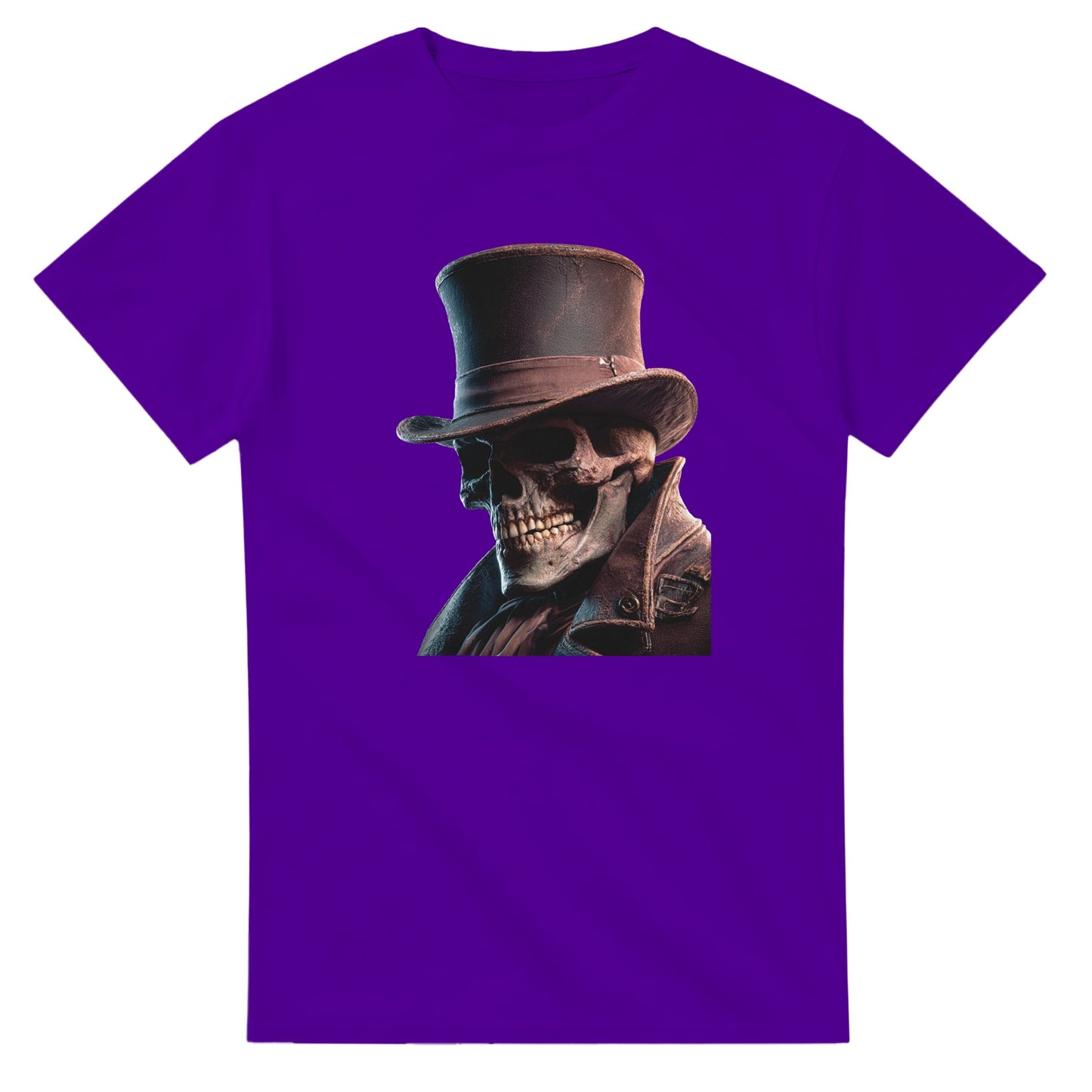 Steampunk Skeleton on a Heavyweight T-shirt