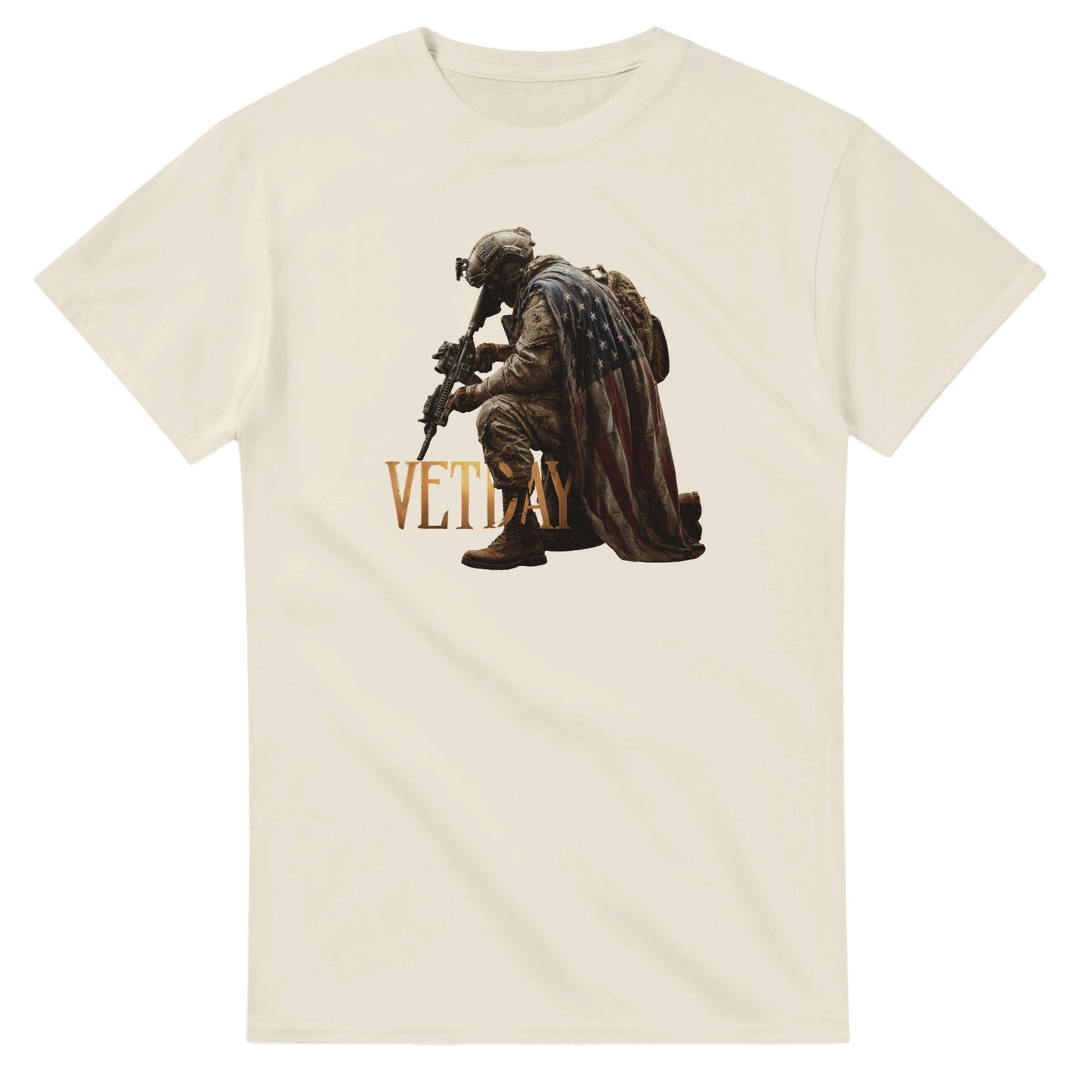 Honor Vet Day on a heavyweight t-shirt