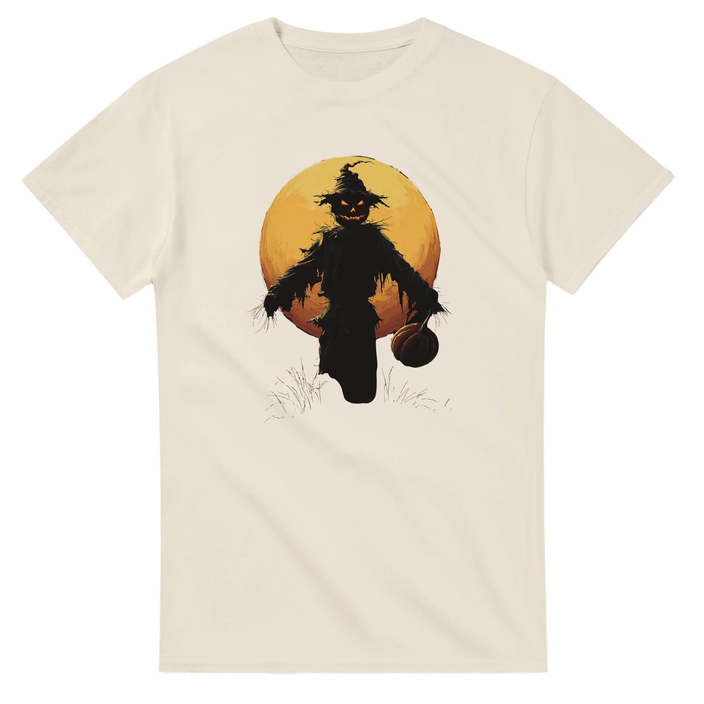 Haunted Scarecrow on a Heavyweight T-shirt
