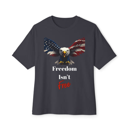 Freedom Isn't Free Patriotic Eagle on a Premium Tee