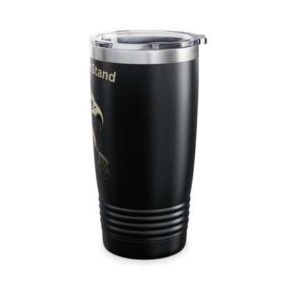 United We Stand text at the top of a 20oz Insulated Tumbler
