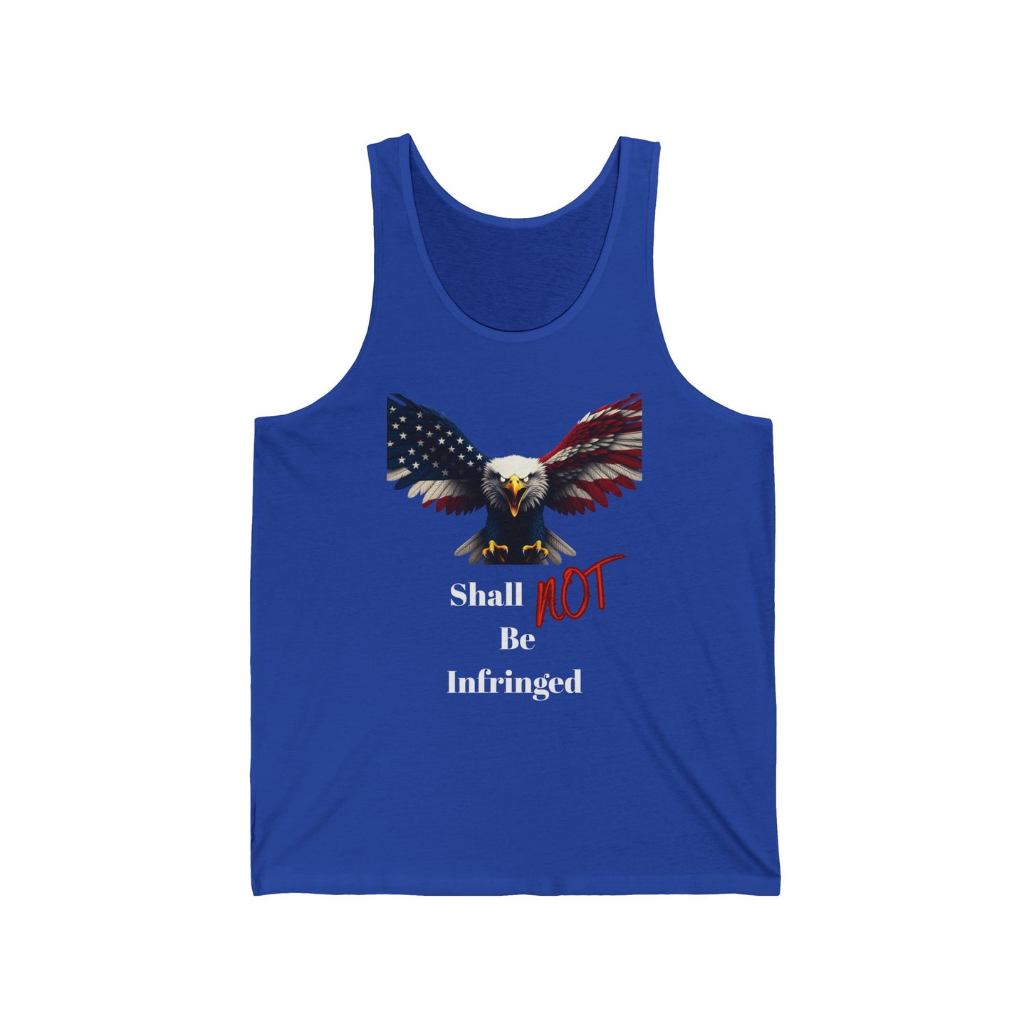 Shall Not Be Infringed Patriotic Eagle - Premium Tank Top