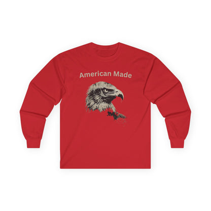 Heritage Eagle - Fabricado en Estados Unidos - Camiseta de manga larga